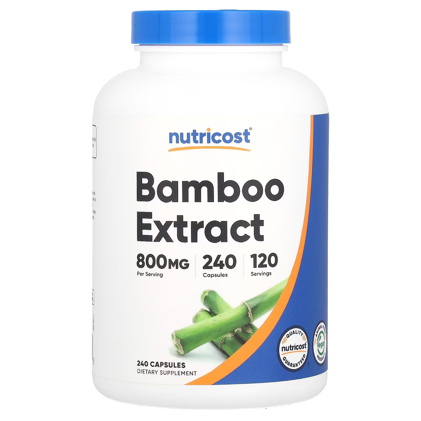 2 X Nutricost, Bamboo Extract, 800 mg , 240 Capsules (400 mg per Capsule)