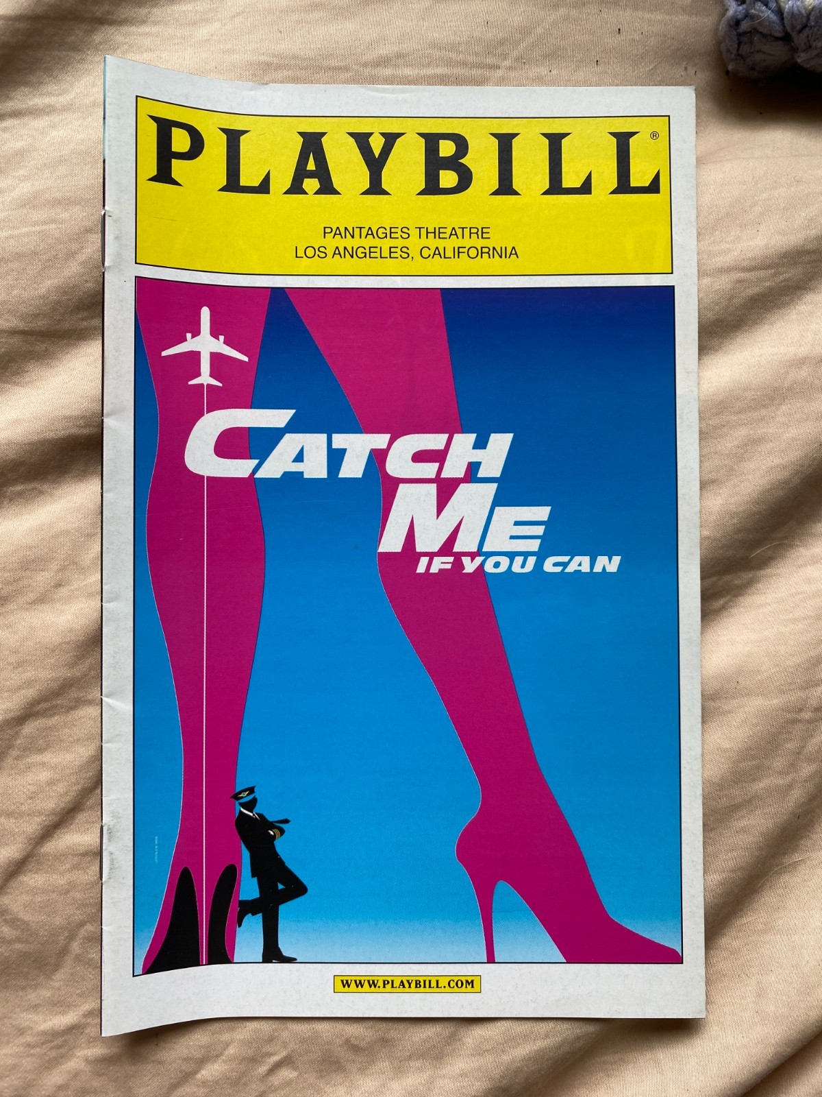 Catch Me If You Can - Playbill (Pantages Theater)