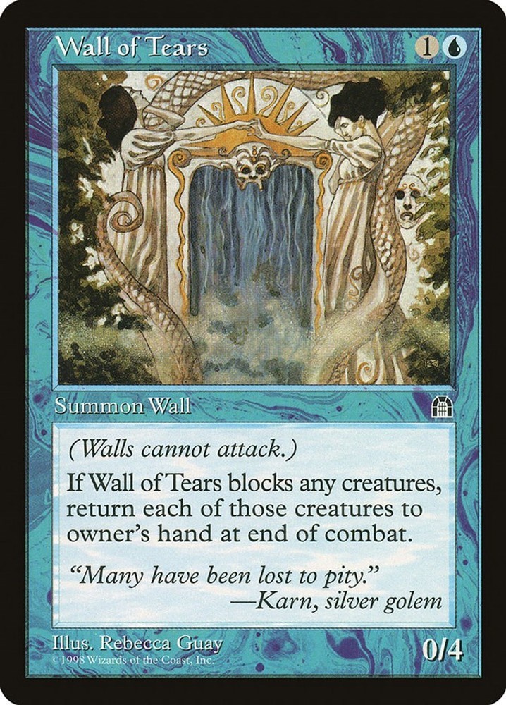 Wall of Tears (50) ( NM) Stronghold MTG STH Wall of Tears (50) ( NM) Stronghold MTG STH