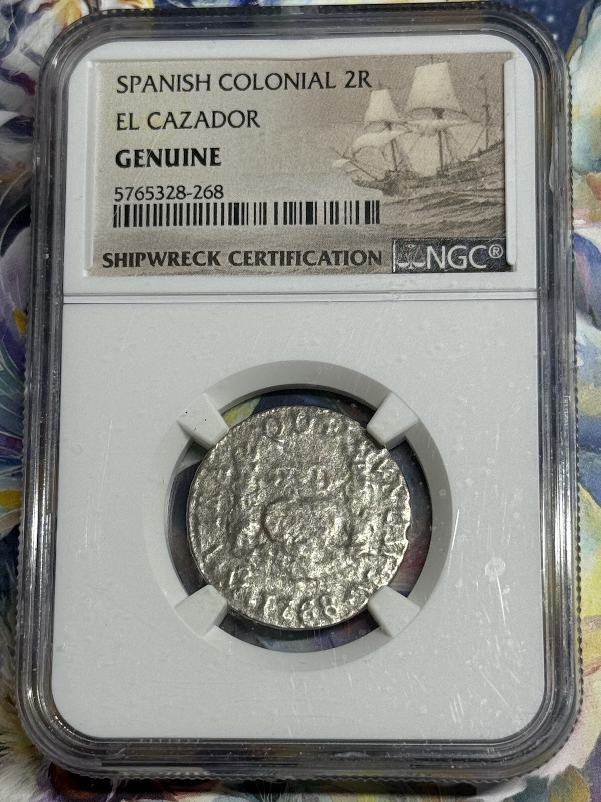 SPANISH COLONIAL 2R EL CAZADOR GENUINE