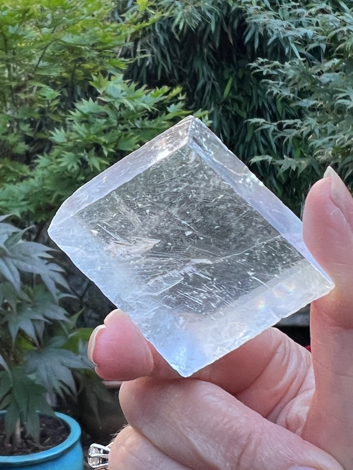 Optical Calcite Finest Grade Freeform AAA+ 76g 3