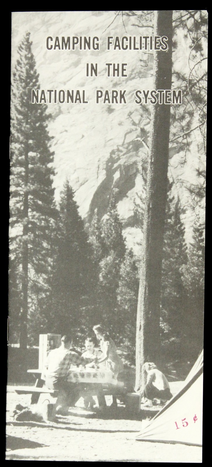 Vintage 1956 Travel Brochure Book Camping Facilities in the National Park System