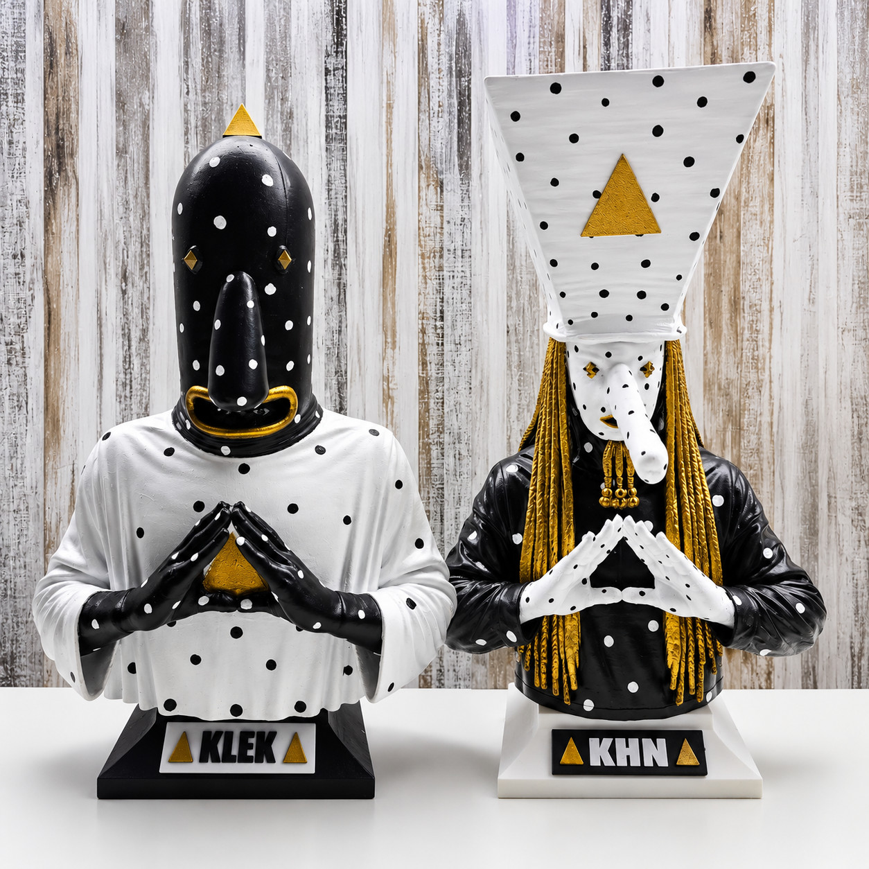 KHN + KLEK — Angine de Poitrine Fan Art Collectible Bust Duo