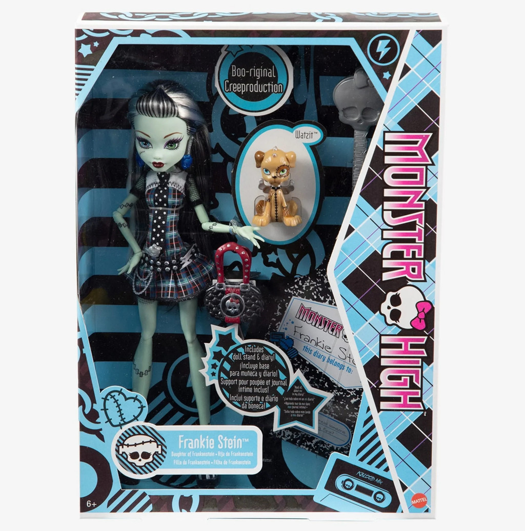 Monster High Boo-riginal Creepduction Doll Draculaura, Frankie Lagoona Clawdeen