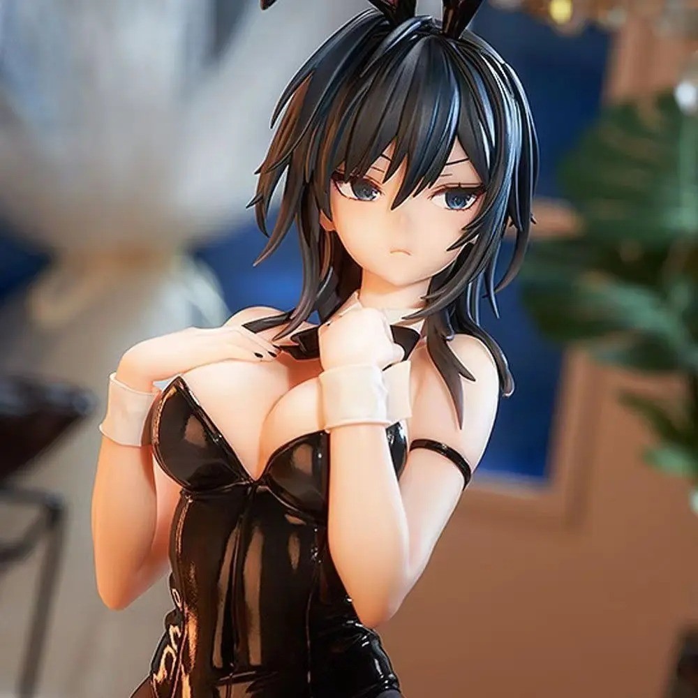 Yokoyama Ishimi Black Bunny Girl Resin Statue Anime Figure Collector New Display