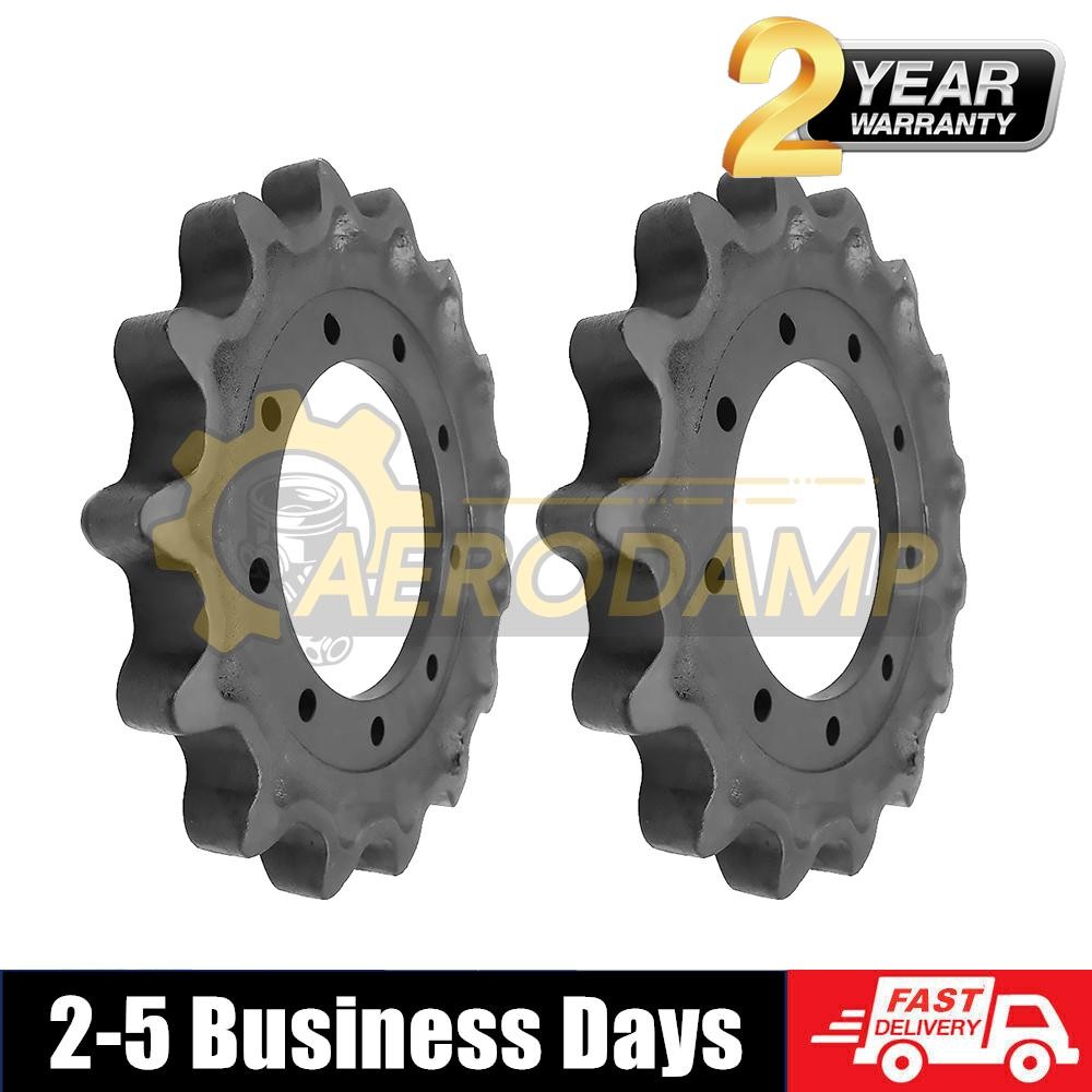 2PCS Drive Sprocket Rear For Kubota SVL90 SVL95 SVL97 SVL65 V051121110