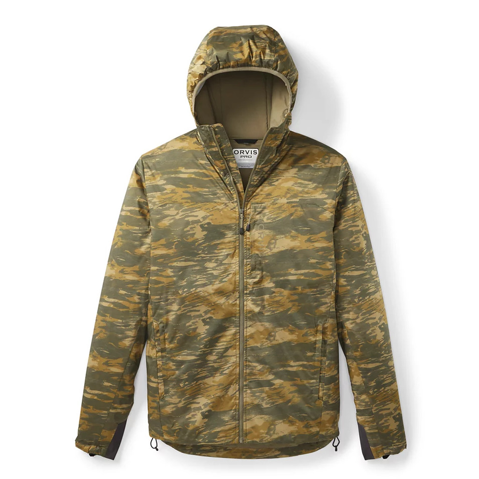 Orvis Men\'s PRO Insulated Hoodie Jacket - Full Zip Hooded Outdoor Jacket Orvis Men\'s PRO Insulated Hoodie Jacket - Full Zip Hooded Outdoor Jacket