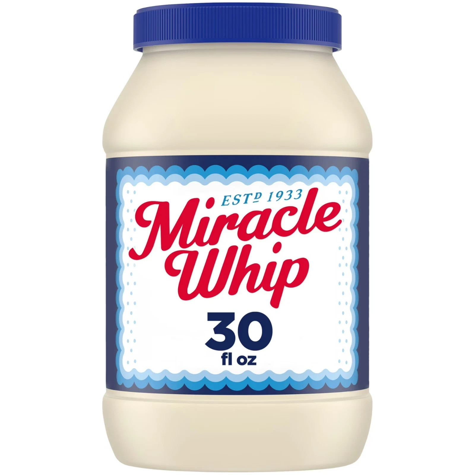 Miracle Whip Mayo-like Dressing, for a Keto and Low Carb Lifestyle, 30 fl oz Jar Miracle Whip Mayo-like Dressing, for a Keto and Low Carb Lifestyle, 30 fl oz Jar