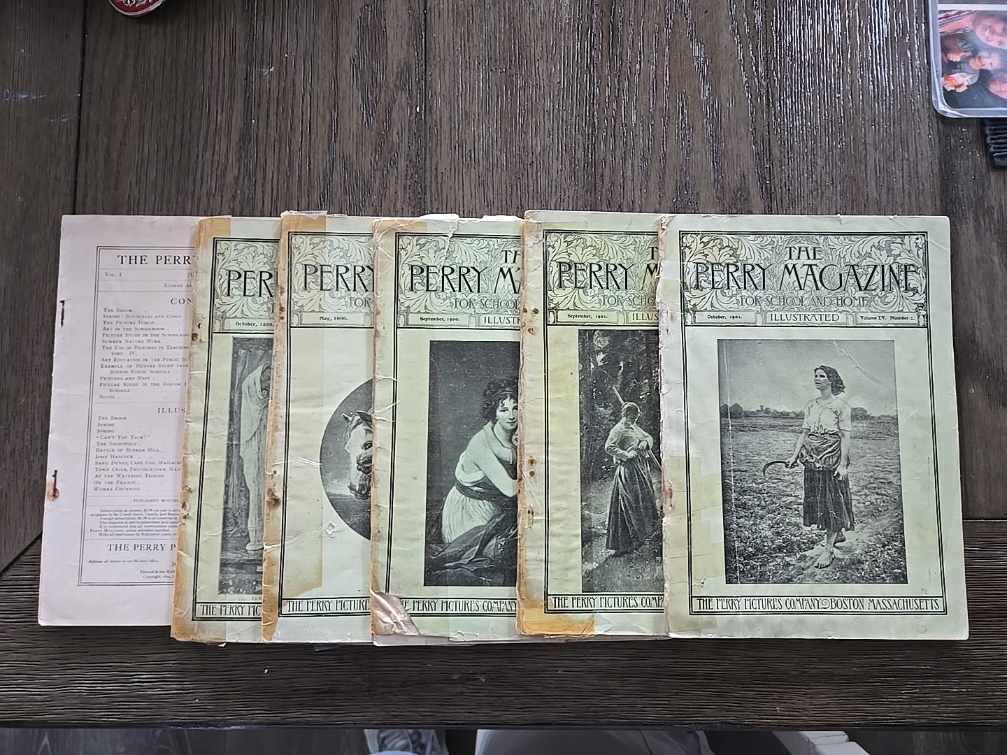 VTG Rare The Perry Magazine For School And Home 1899 1900 1901 Lot VTG Rare The Perry Magazine For School And Home 1899 1900 1901 Lot