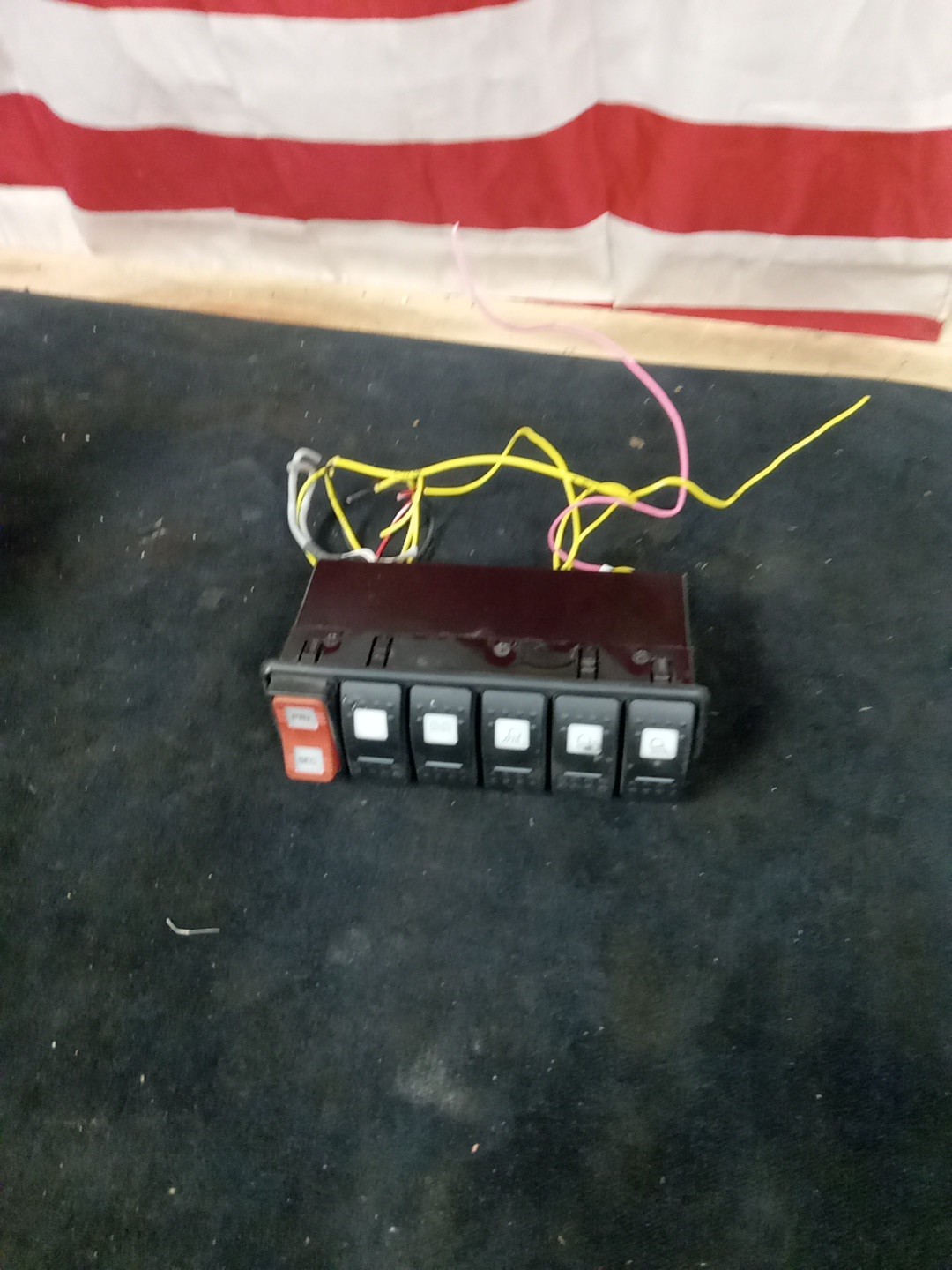 PRAN SYSTEMS PR3610-03-26-41-S00 MULTIPLEXED ROCKER  SWITCH PANEL DQ-18500