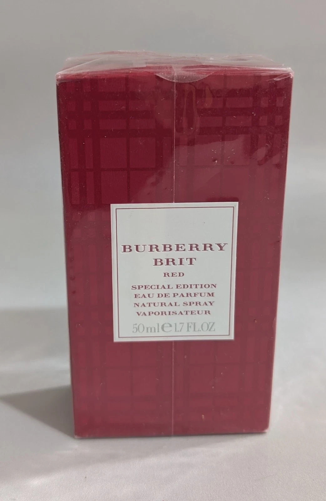 Burberry Brit Red Special Edition 1.7 fl.oz Edp Spray Women’s NIB Sealed Rare.