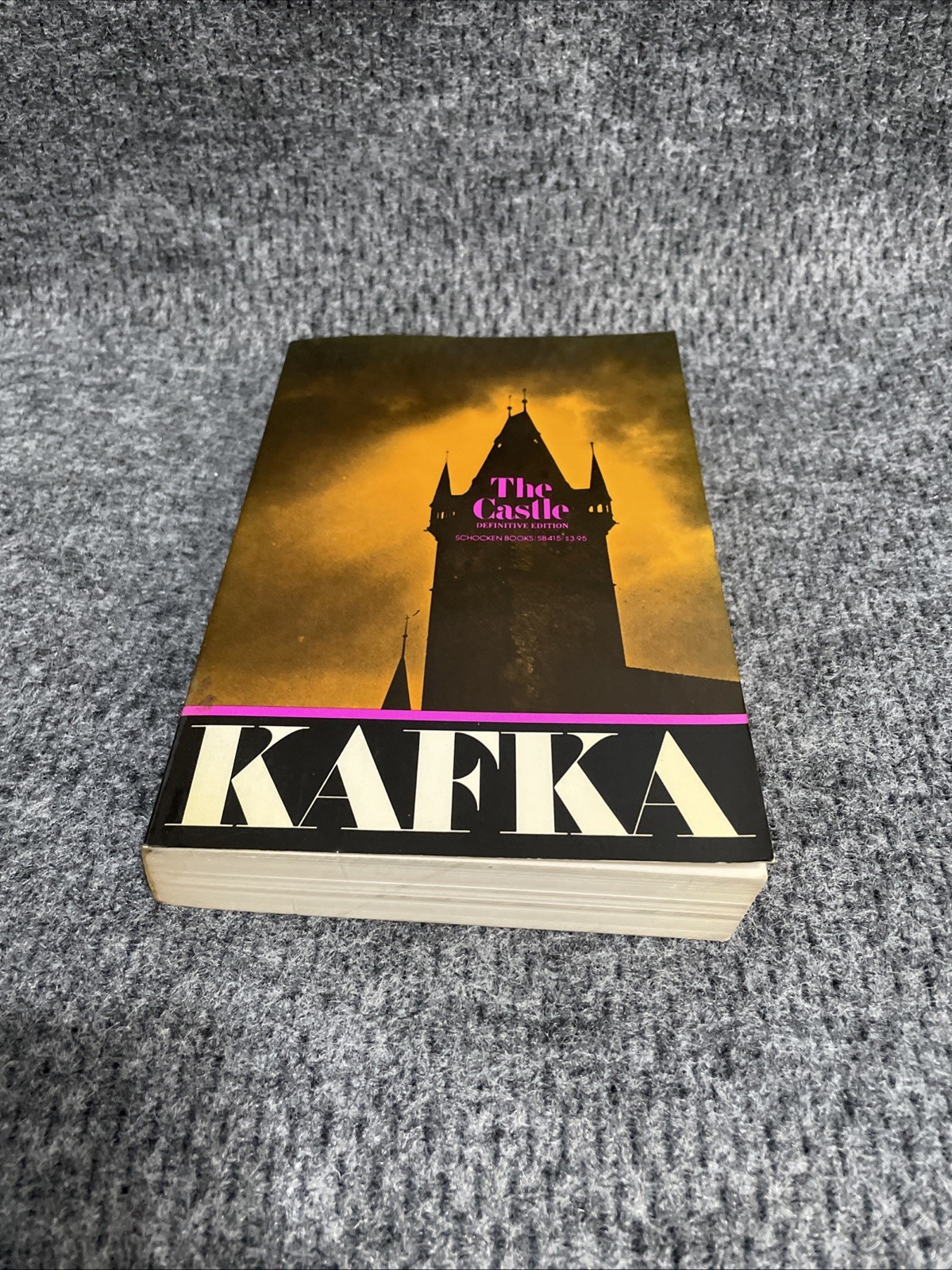 The Castle: Definitive Edition - Franz Kafka, 1st Schocken Books Ed , Pb 1974 The Castle: Definitive Edition - Franz Kafka, 1st Schocken Books Ed , Pb 1974
