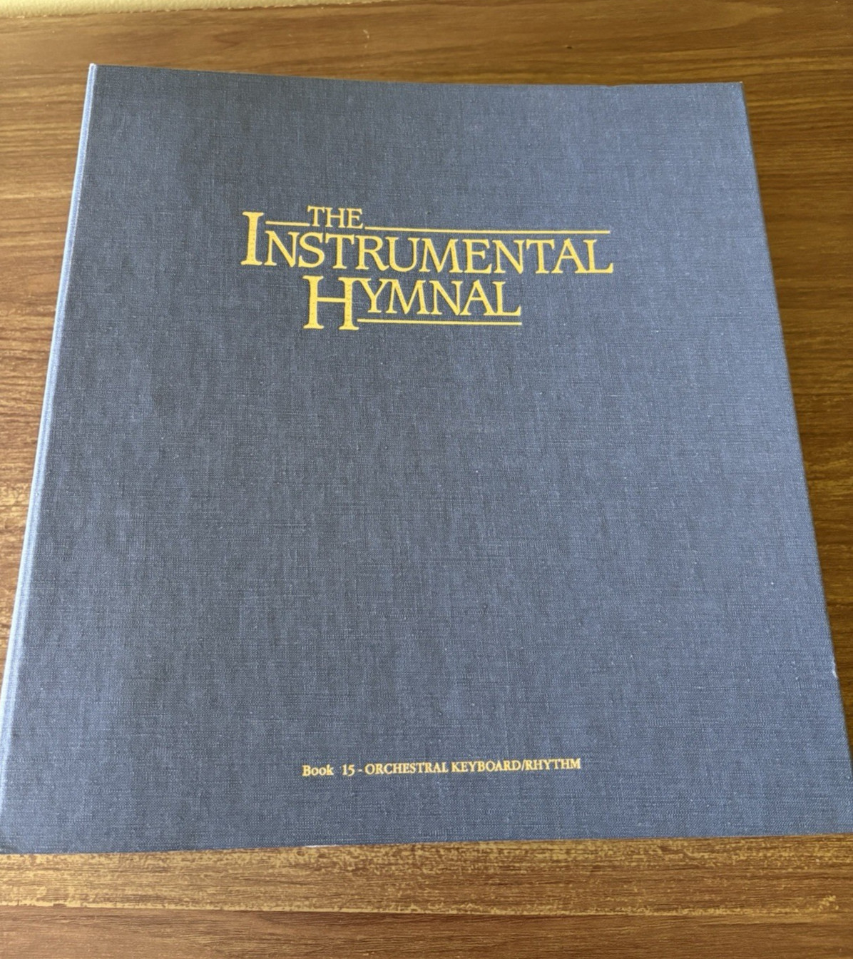Bruce Greer The Instrumental Hymnal Book 15 Binder Orchestral Keyboard Religious