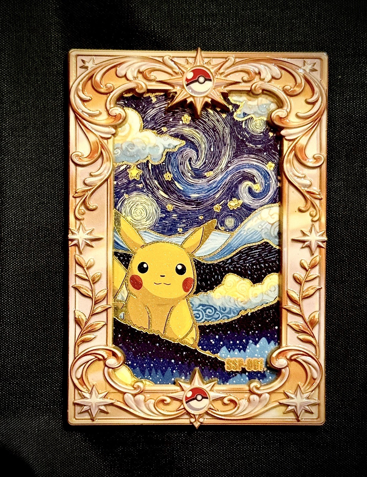 GRAIL  Chinese Mengka collection 2.0 Serialized 28/59 STARRY NIGHT PIKACHU 