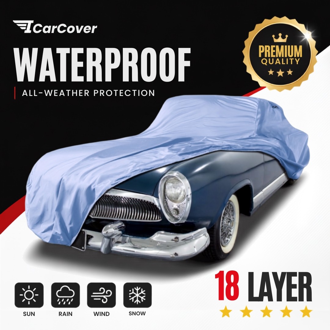 Kaiser Manhattan 1951-1955 Custom Fit Waterproof Car Cover 18 Layer All Weather