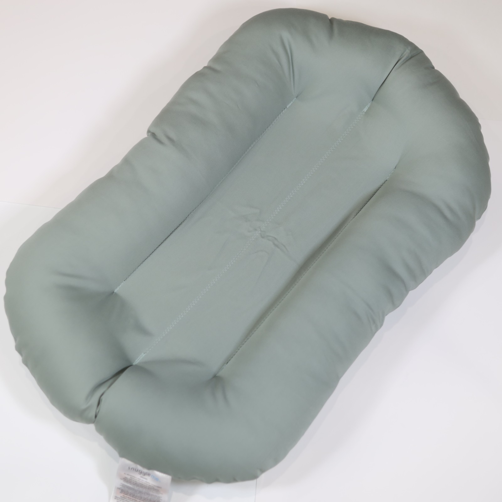 New Snuggle Me Infant Organic Slate. It\'s a lounger New Snuggle Me Infant Organic Slate. It\'s a lounger