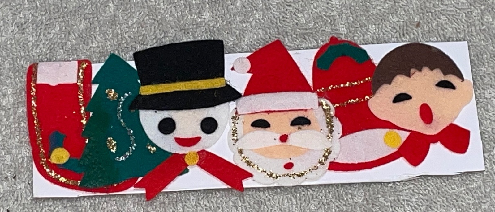 Vintage Lot of 5 Felt \ Vintage Lot of 5 Felt \