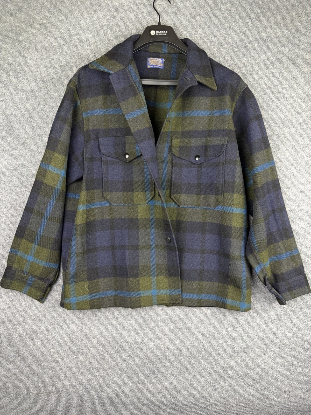 Vintage Pendleton Wool Plaid Jacket Flannel Heavy Shirt Mens XL Made In USA Vintage Pendleton Wool Plaid Jacket Flannel Heavy Shirt Mens XL Made In USA
