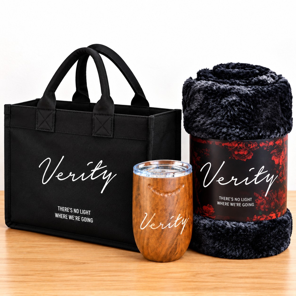 Verity Movie 2026 Regal Exclusive Bundle Tote Bag + Blanket + Wine Tumbler Verity Movie 2026 Regal Exclusive Bundle Tote Bag + Blanket + Wine Tumbler