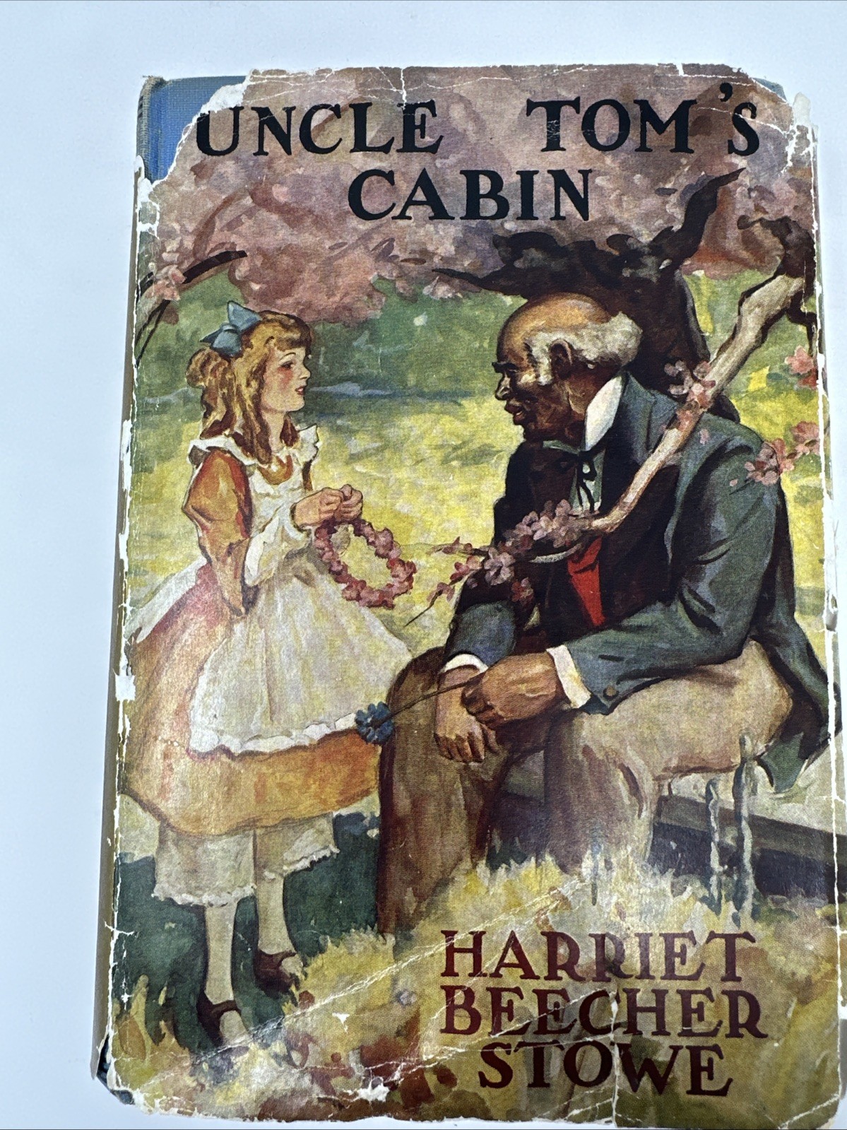 Vintage Uncle Tom\'s Cabin Book By Harriet Beecher Stowe  Grosset & Dunlap