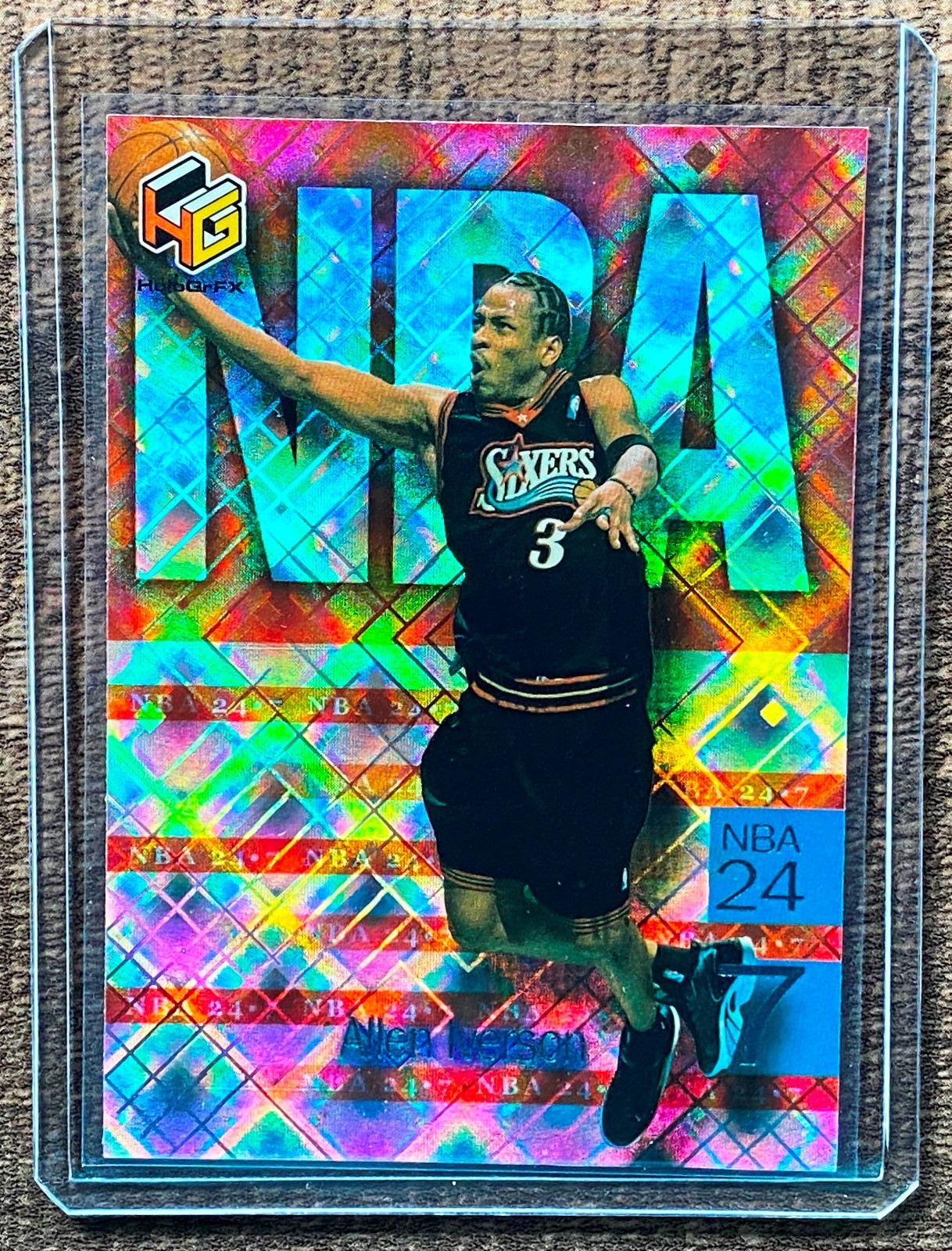 1999-00 Upper Deck HoloGrFX Allen Iverson Sixers 1999-00 Upper Deck HoloGrFX Allen Iverson Sixers