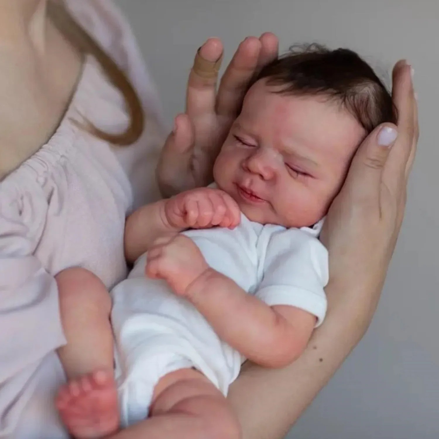 Handmade Realistic Reborn Baby Dolls Vinyl Silicone Newborn Boy Doll Real Gift Handmade Realistic Reborn Baby Dolls Vinyl Silicone Newborn Boy Doll Real Gift