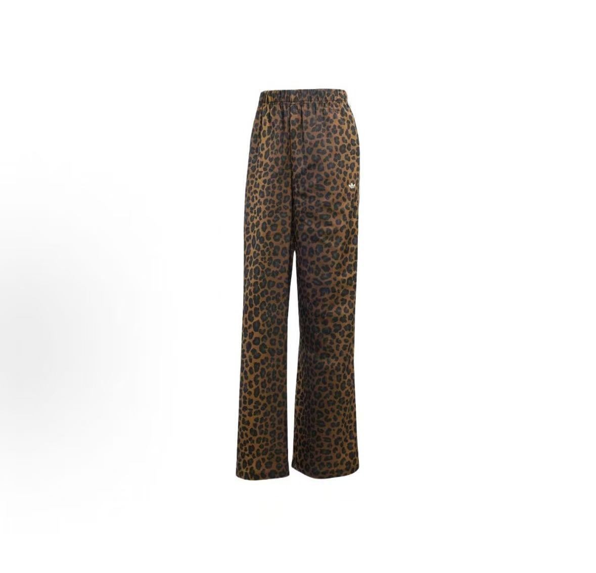 Adidas Originals Women's Firebird Leopard Track Pants JW7302 Oversized NWT