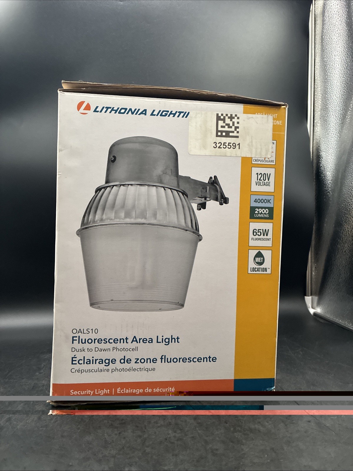 Lithonia Lighting OALS10 LED Dusk-to-Dawn Outdoor Area Light 120V Lithonia Lighting OALS10 LED Dusk-to-Dawn Outdoor Area Light 120V