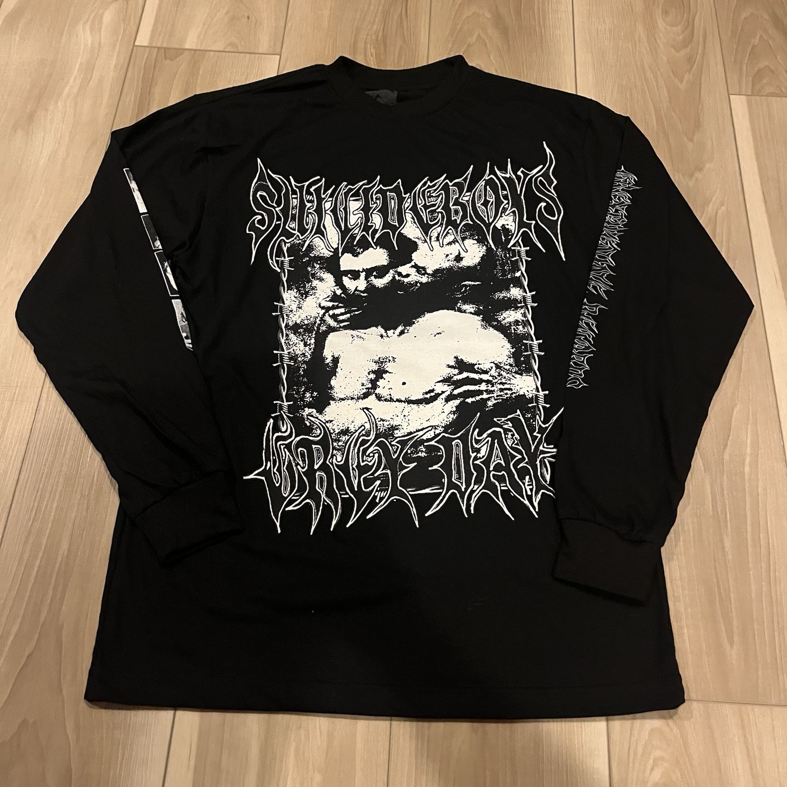 Suicide Boys Long Sleeve Tour T Shirt Adult G59 Authentic Black Large Men’s