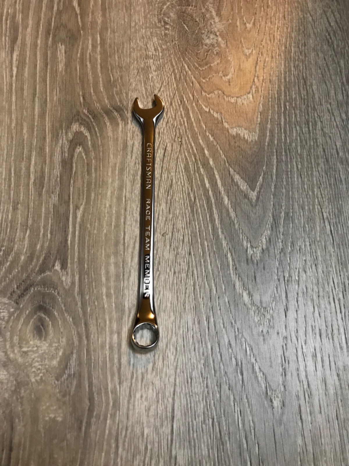 NOS Sears Craftsman Race Team Member Club Polished Professional USA Wrench