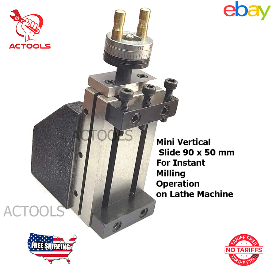 Milling  Mini Vertical  Slide 90 x 50 mm For Instant Operation on Lathe Machine