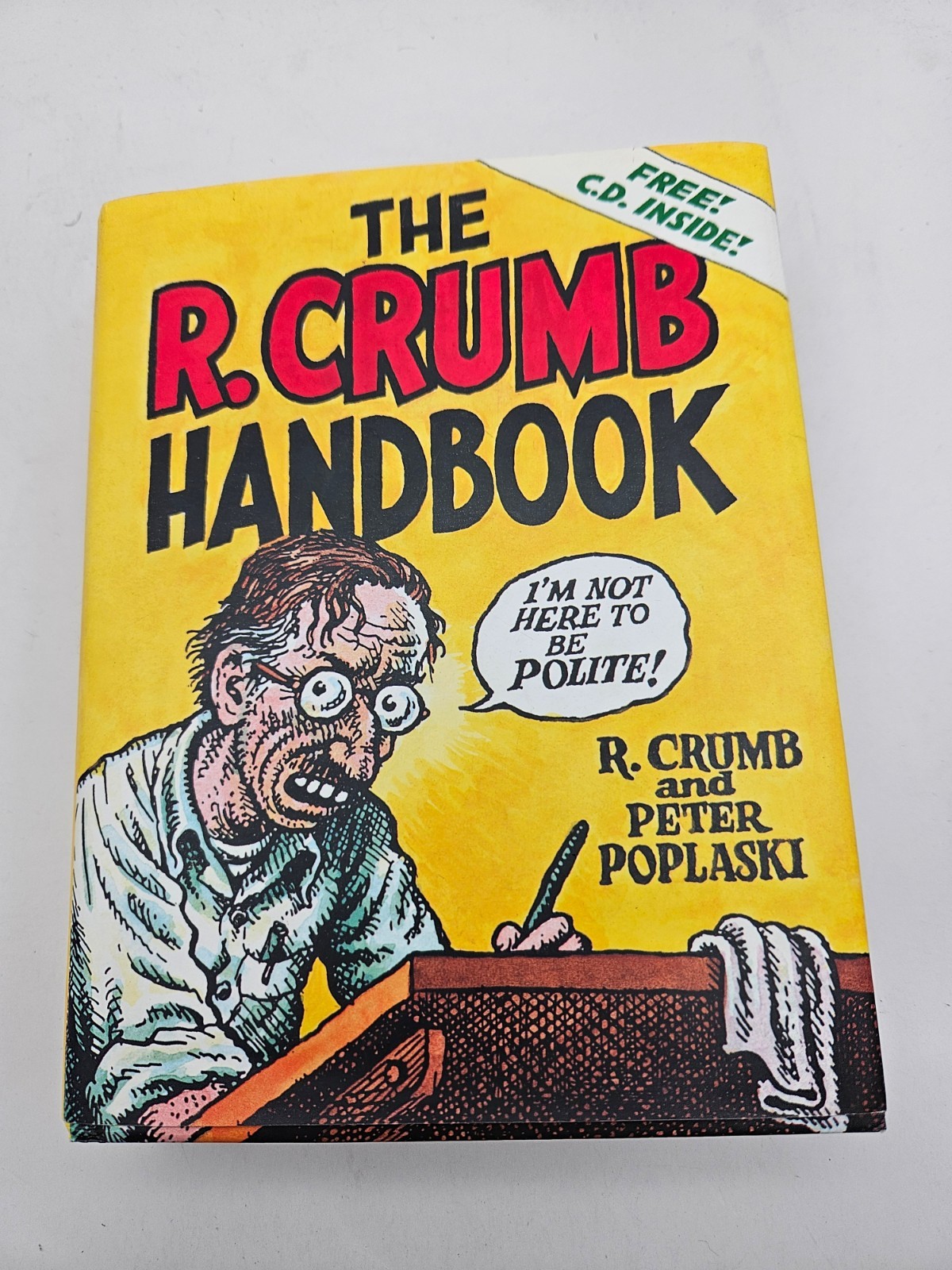 The R. Crumb Handbook R Crumb Peter Poplaski Paperback w/CD READ The R. Crumb Handbook R Crumb Peter Poplaski Paperback w/CD READ