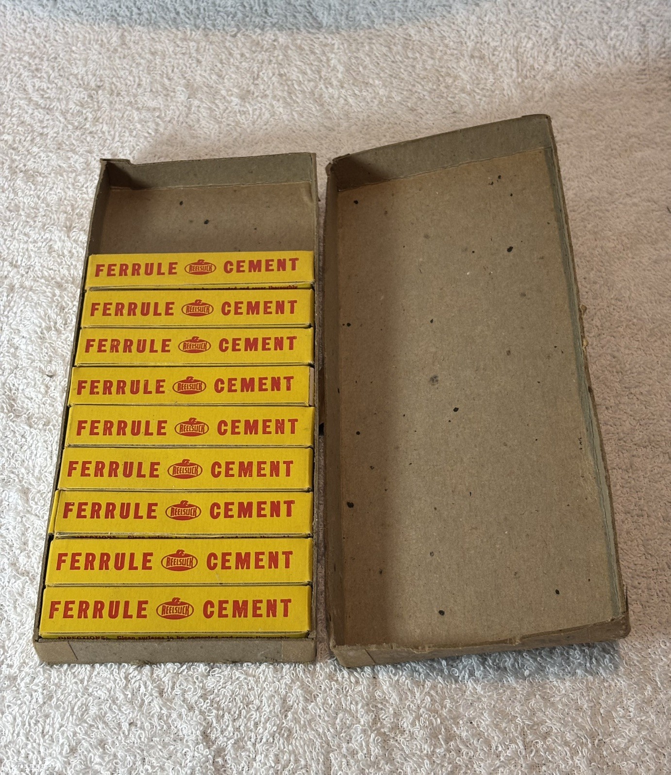 Vintage ReelSlick Ferrule Fishing Pole Heat Activated Cement New Old Stock Vintage ReelSlick Ferrule Fishing Pole Heat Activated Cement New Old Stock