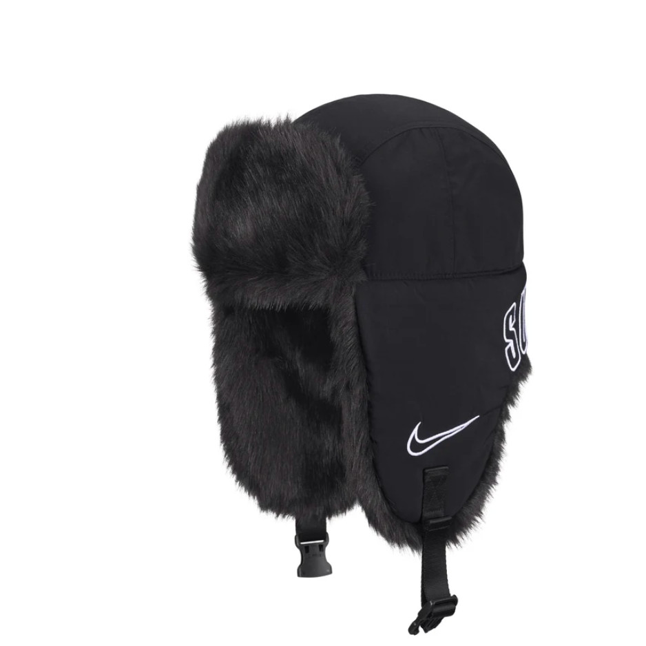 SUPREME FW26 NIKE TROOPER HAT BLACK CAMO RED S/M L/XL 