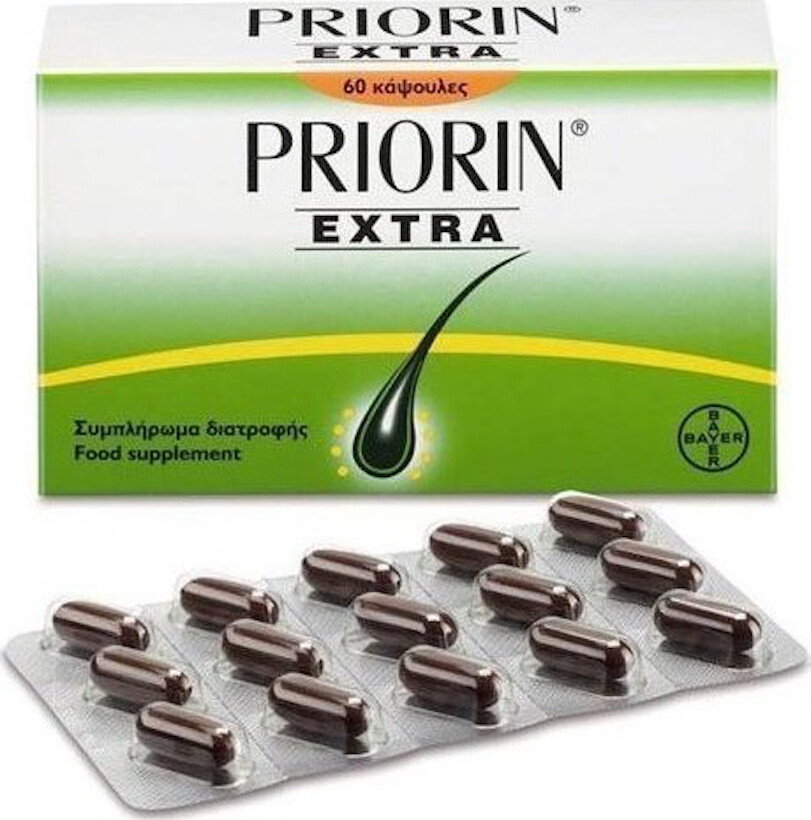 Bayer Priorin Extra - 120 Capsules 