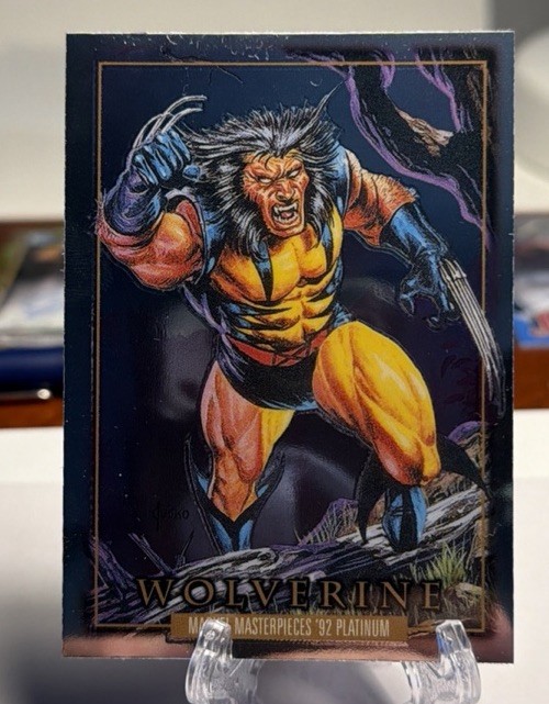 2024 Skybox Marvel Masterpieces'92 Platinum Wolverine #94