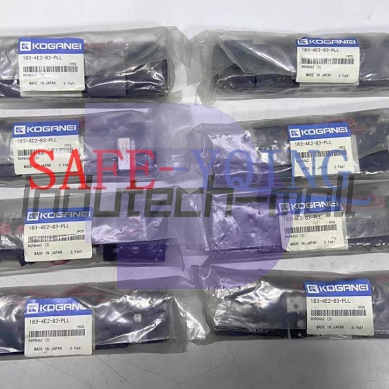 1PCS KOGANEI 183-4E2-83-PLL solenoid valve NEW 1PCS KOGANEI 183-4E2-83-PLL solenoid valve NEW