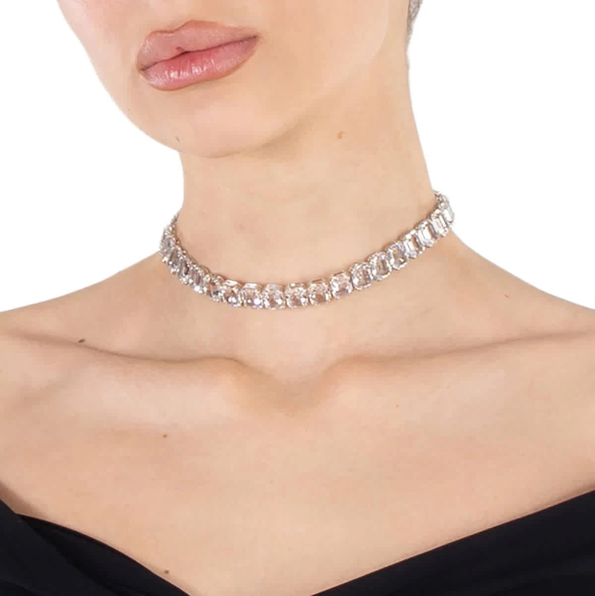 Swarovski Ladies Millenia Octagon Cut Crystal Choker Swarovski Ladies Millenia Octagon Cut Crystal Choker