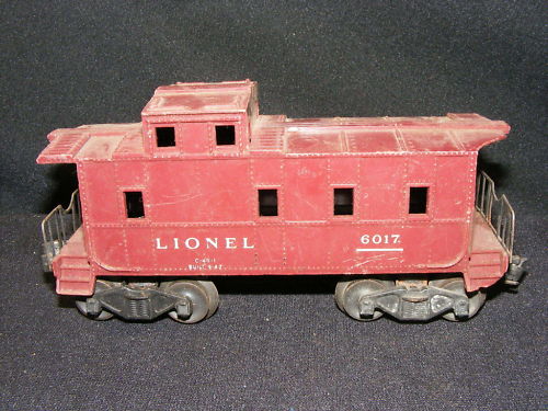 1950\'s Lionel 6017 Caboose 9-c