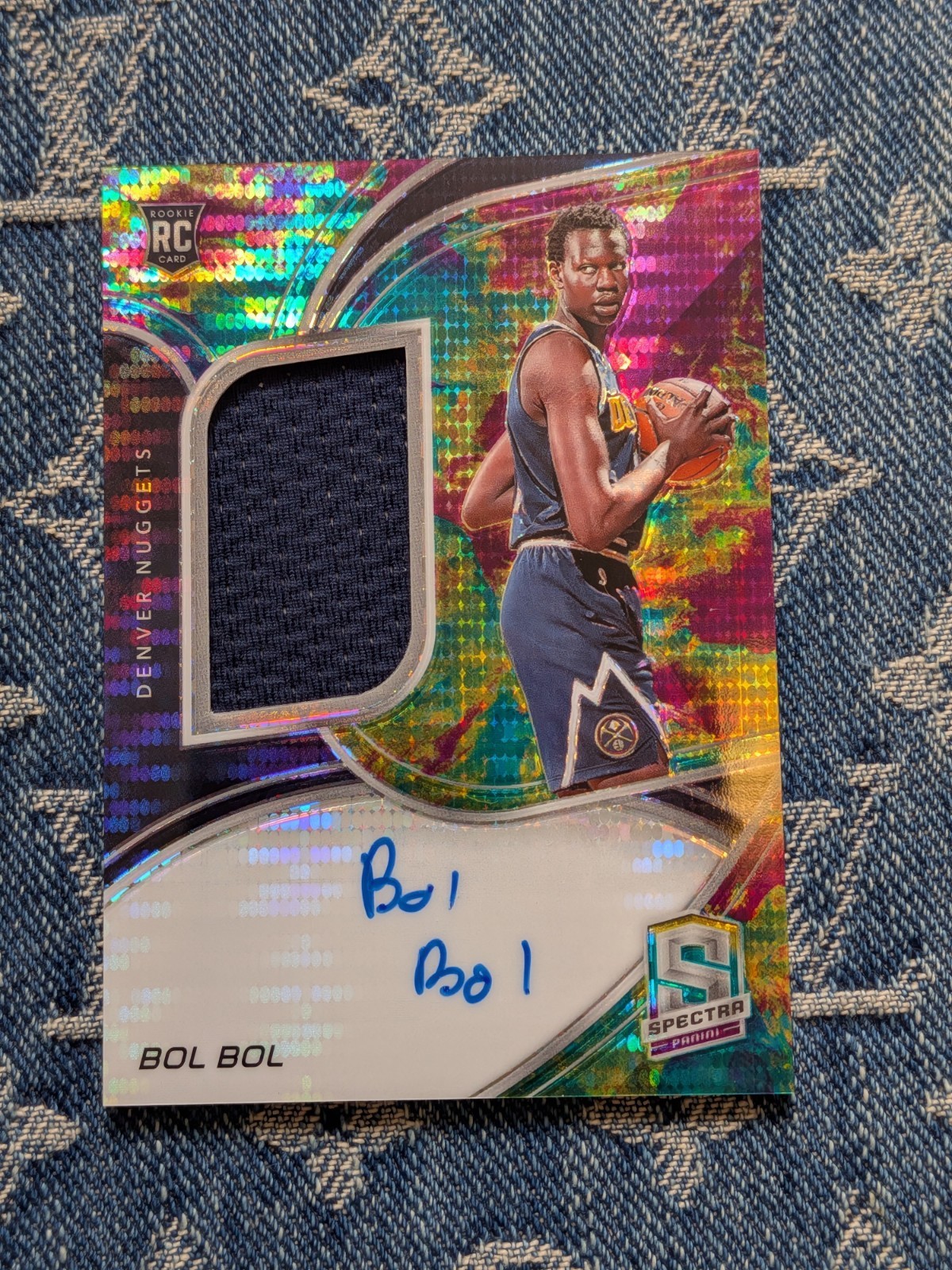 2019-20 Panini Spectra Bol Bol Celestial On Card RPA 83/99 2019-20 Panini Spectra Bol Bol Celestial On Card RPA 83/99