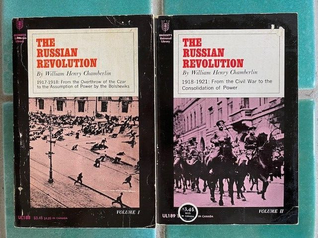 The Russian Revolution I: 1917-18 & II: 1918-21 W. Chamberlin Grossets PB 1974 The Russian Revolution I: 1917-18 & II: 1918-21 W. Chamberlin Grossets PB 1974
