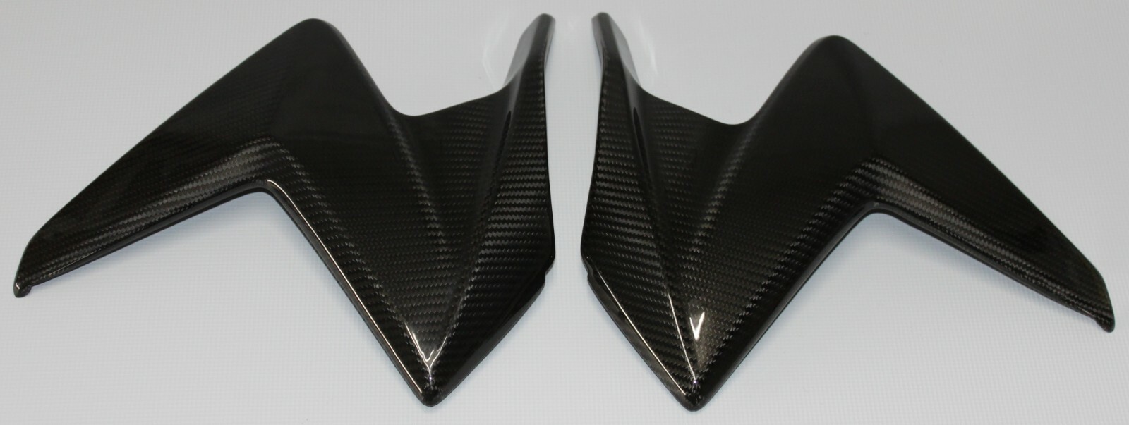 2008-2017 Honda CB1000R Large Side Panels - 100% Carbon Fiber