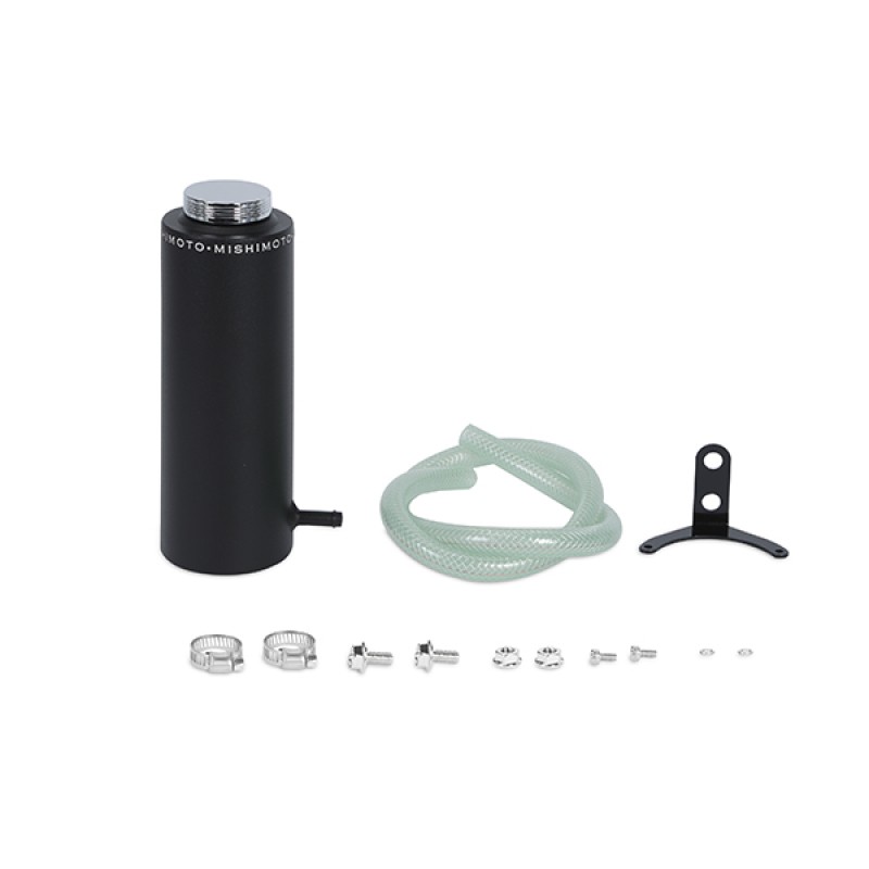 Mishimoto MMRT-CAWBK, One Coolant Reservoir Aluminum Tank Wrinkle Black Mishimoto MMRT-CAWBK, One Coolant Reservoir Aluminum Tank Wrinkle Black