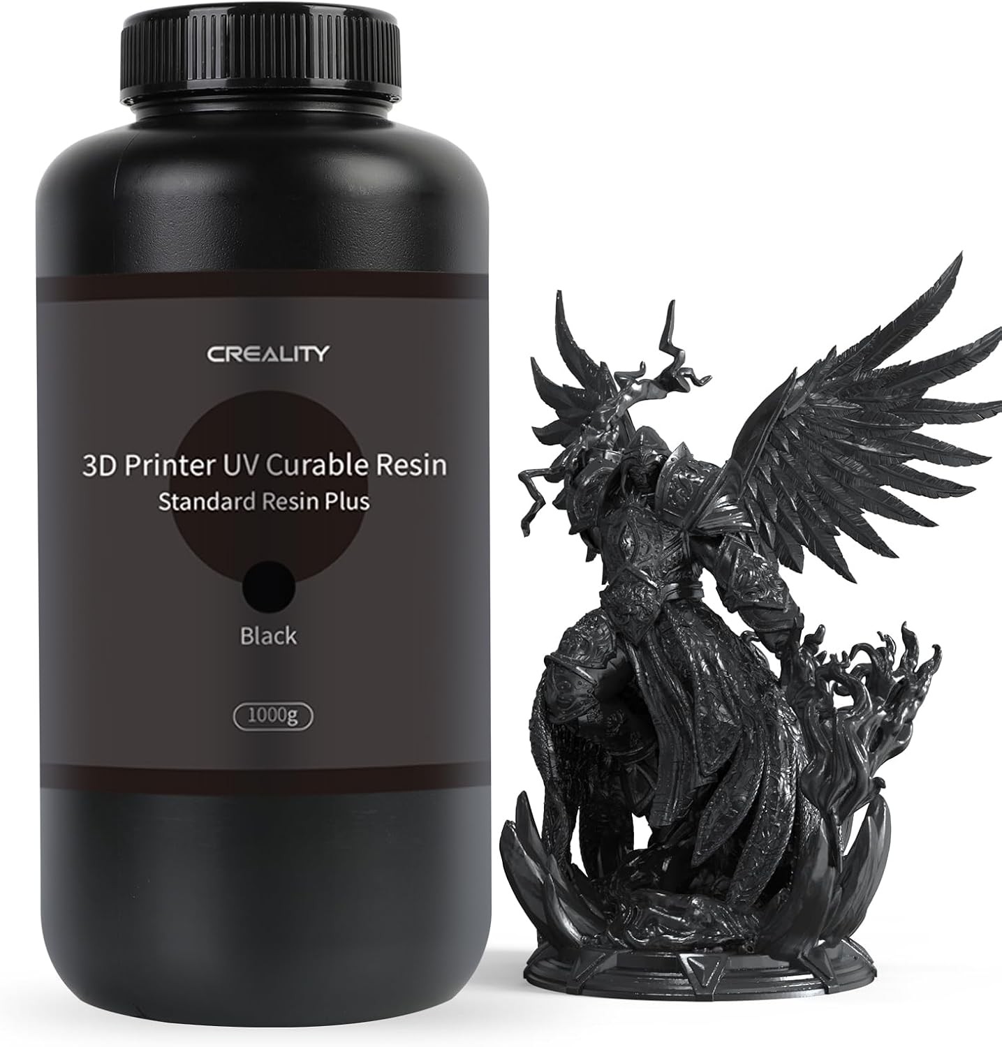 Creality 3D Printer Resin Black Flesh 500ml 1000ml Rapid Cure High Precision LCD