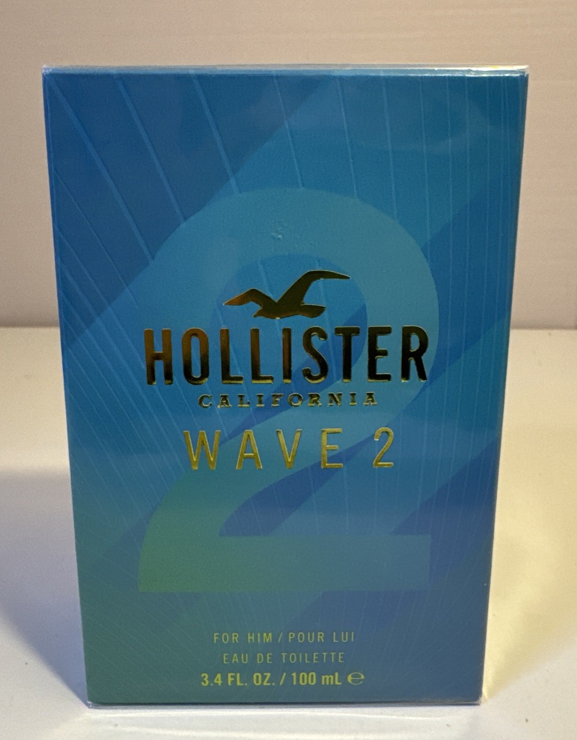 Hollister Wave 2 Men’s Eau de Toilette Spray 3.4 oz 100ml NEW Hollister Wave 2 Men’s Eau de Toilette Spray 3.4 oz 100ml NEW
