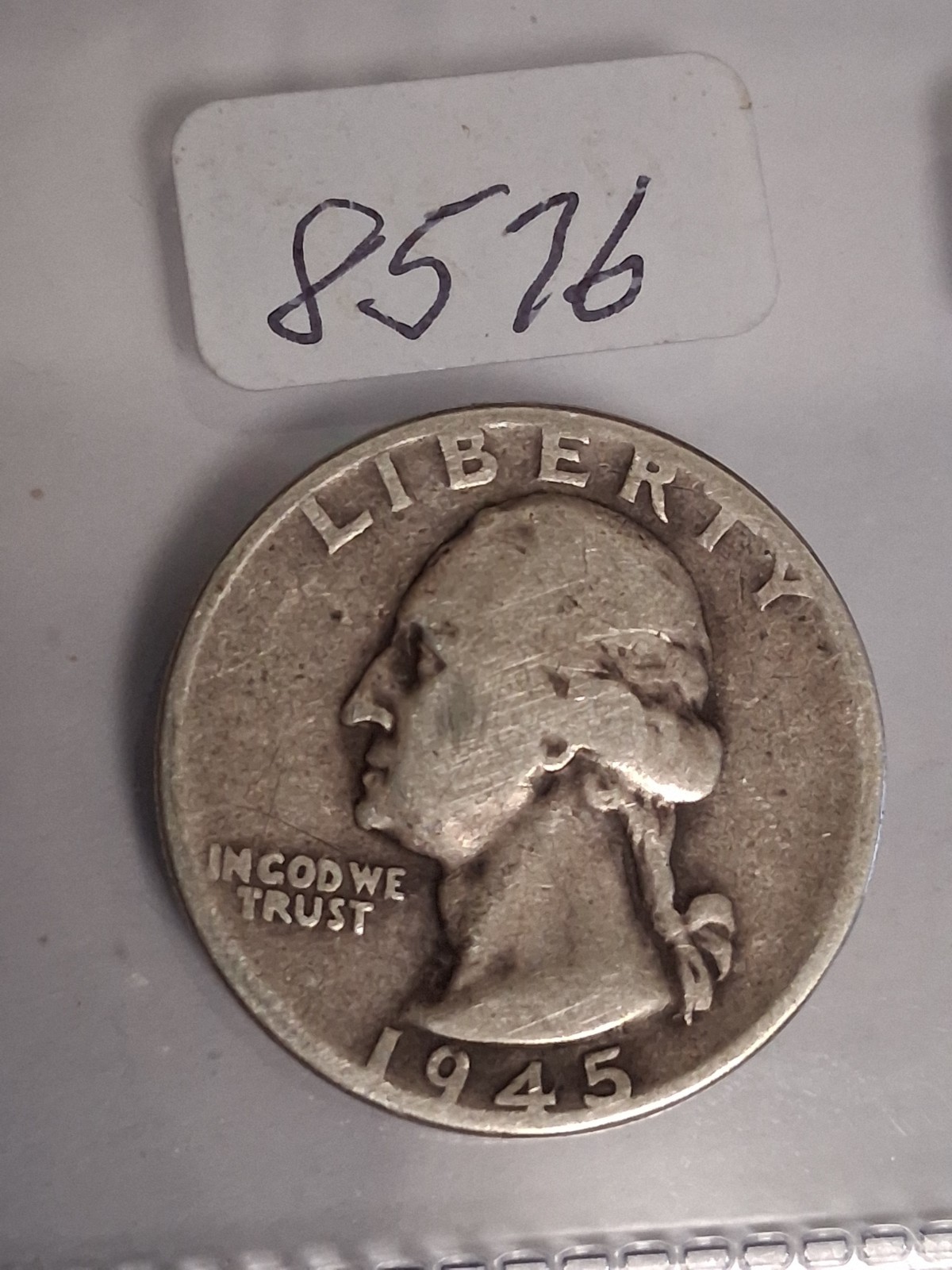 1945 P WASHINGTON QUARTER 1945 P WASHINGTON QUARTER