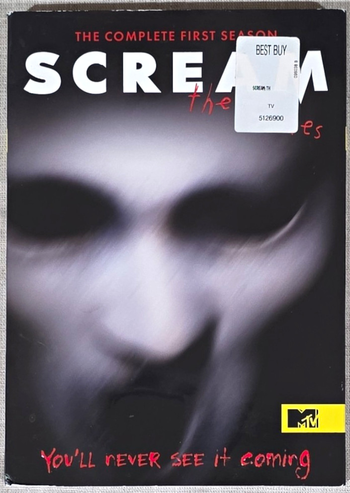 Scream The TV Series Season 1 One DVD MTV Rare OOP Cult Horror Complete First