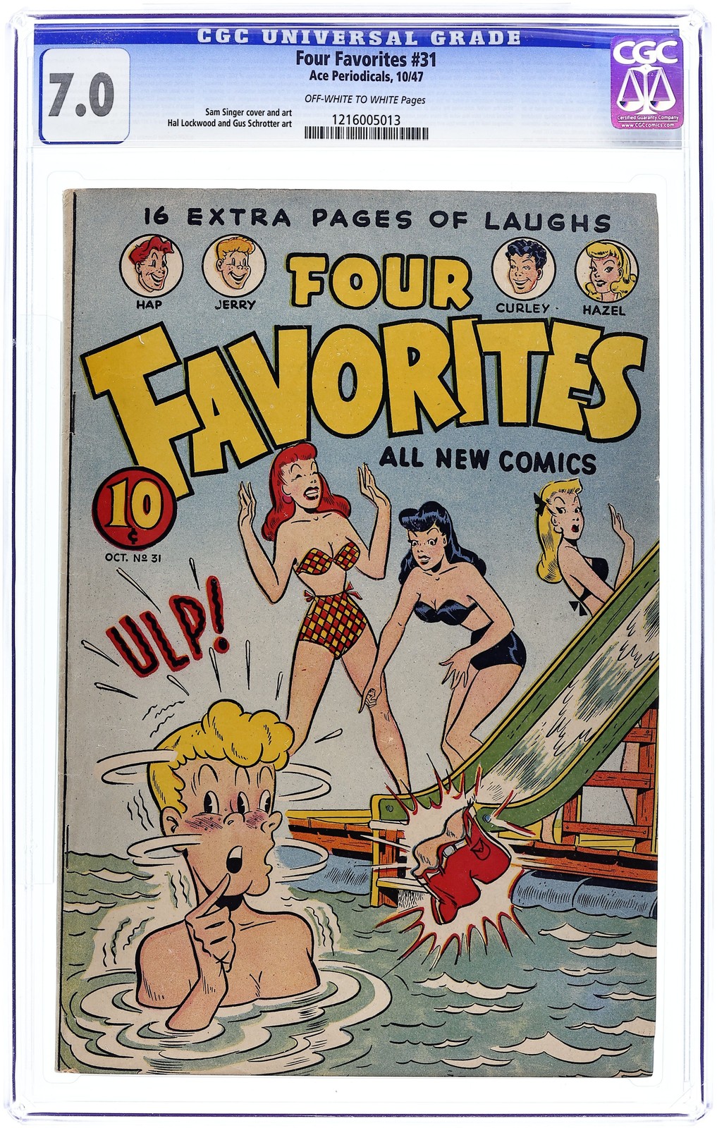 Four Favorites #31 CGC 7.0 1947 1216005013