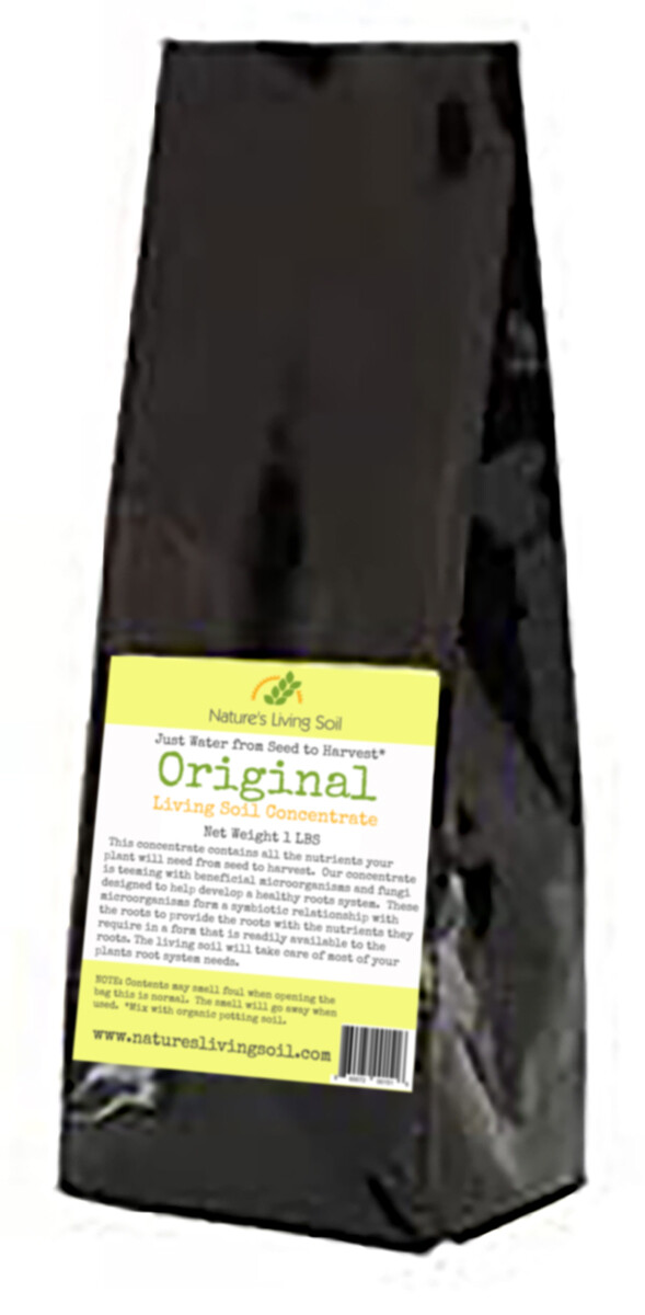 1lb ORIGINAL SUPER SOIL CONCENTRATE for PHOTOPERIOD by NATURE\'S LIVING SOIL 1lb