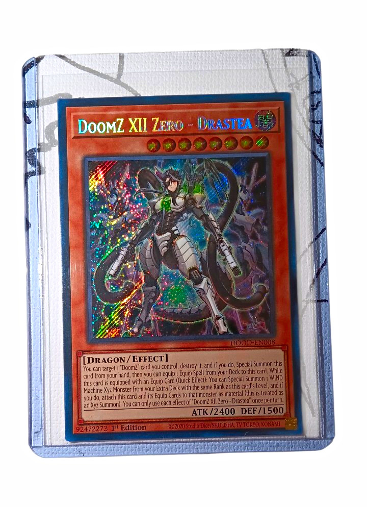 Yu-Gi-Oh DoomZ XII Zero - Drastea DOOD-EN008 Secret Rare Foil 1st Ed English